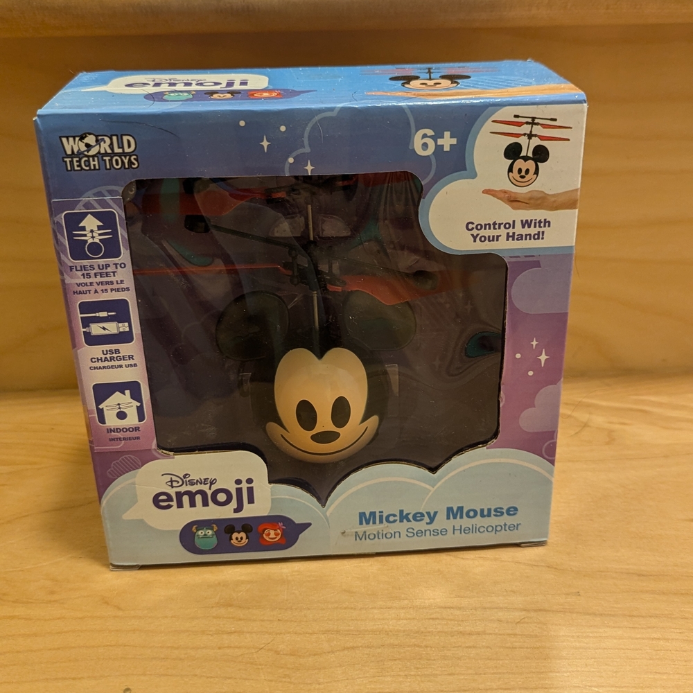Disney Emoji Mickey Mouse Motion Sense Helicopter
